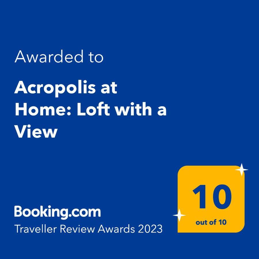 Acropolis At Home: Loft With A View เอเธนส์ ภายนอก รูปภาพ